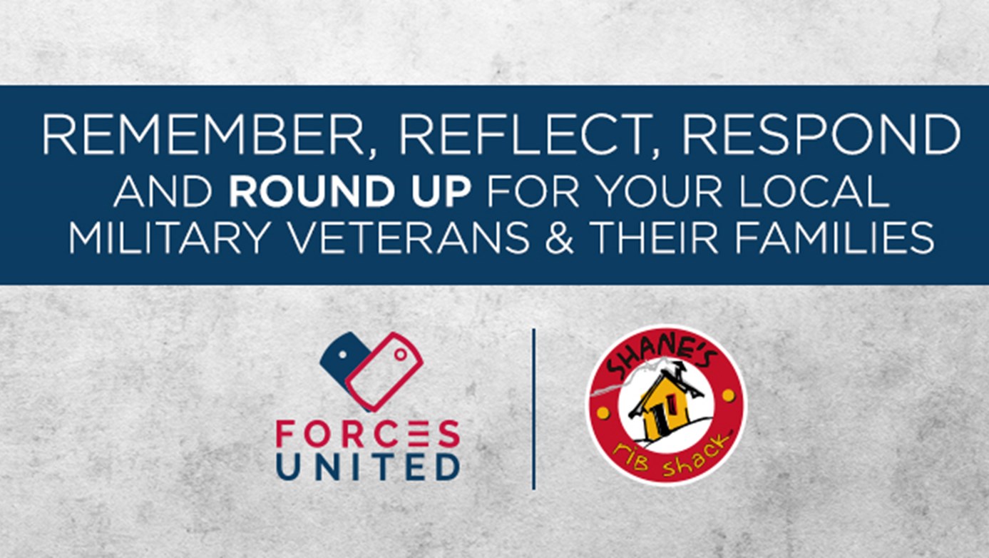 Forces United 11 to 11 Fundraising Campaign Graphic 