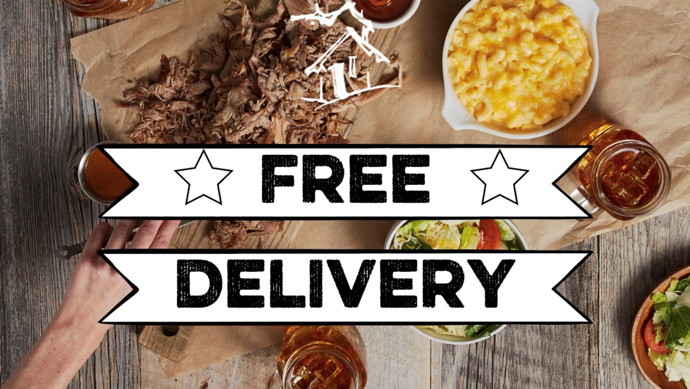 Free Delivery through Shane's Rib Shack App or at order.shanesribshack.com from December 1st through December 14, 2021